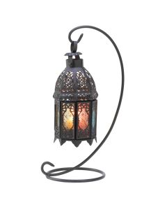 RAINBOW MOROCCAN LANTERN STAND